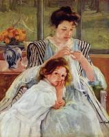 Cassatt, Mary - Young Mother Sewing